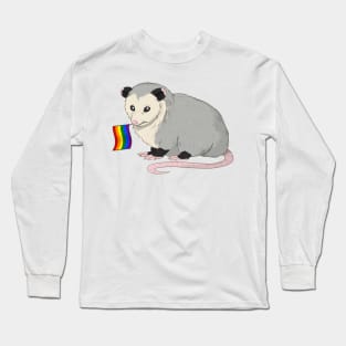 LGBT Pride Opossum Long Sleeve T-Shirt